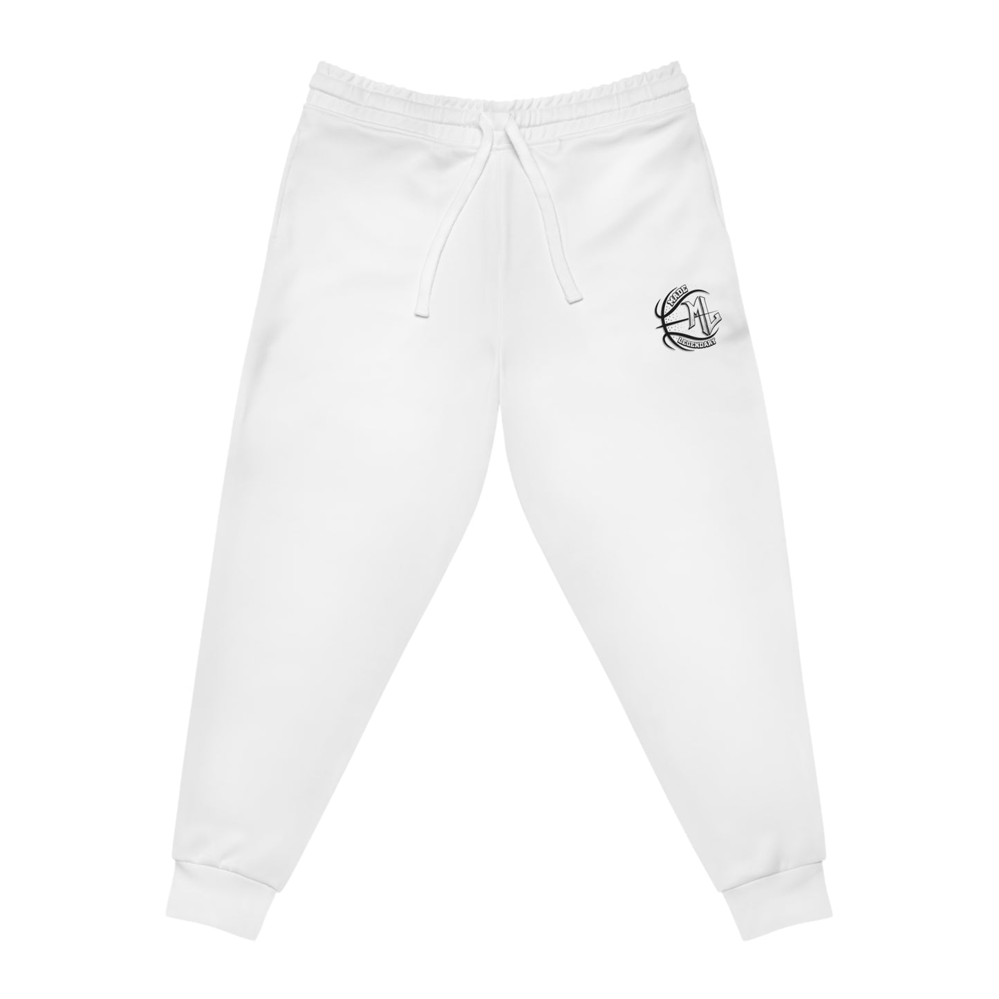 Legendary Men’s Athletic Joggers - White