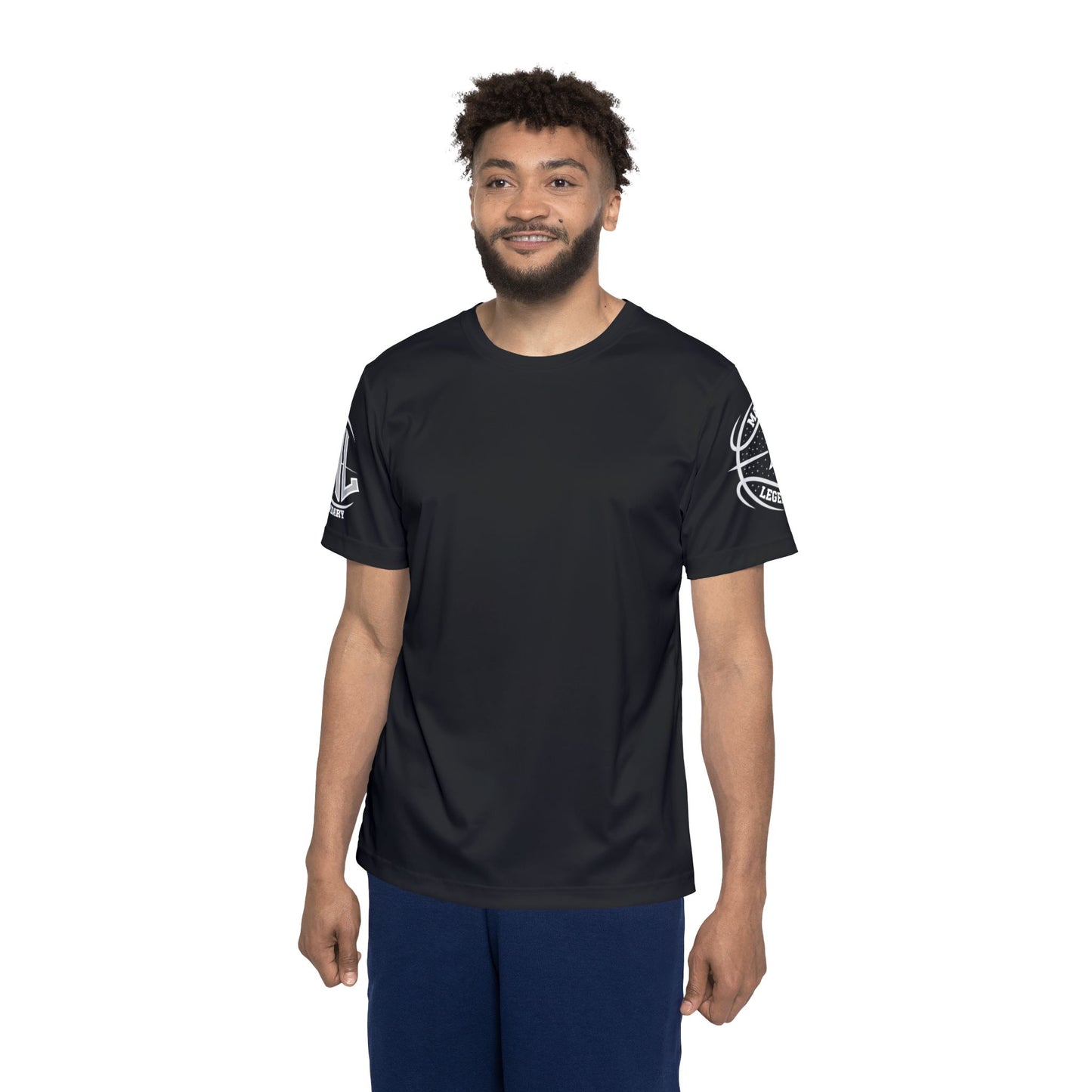 Legendary Men's Sports Jersey - Black