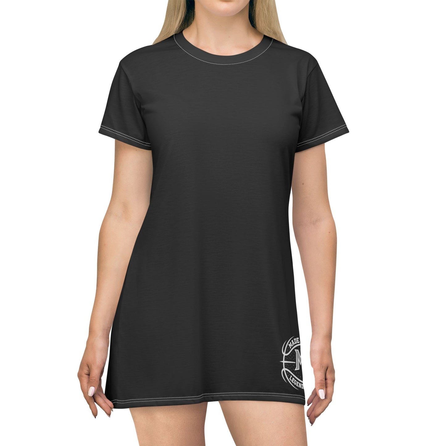 Legendary T-Shirt Dress for Women - Black
