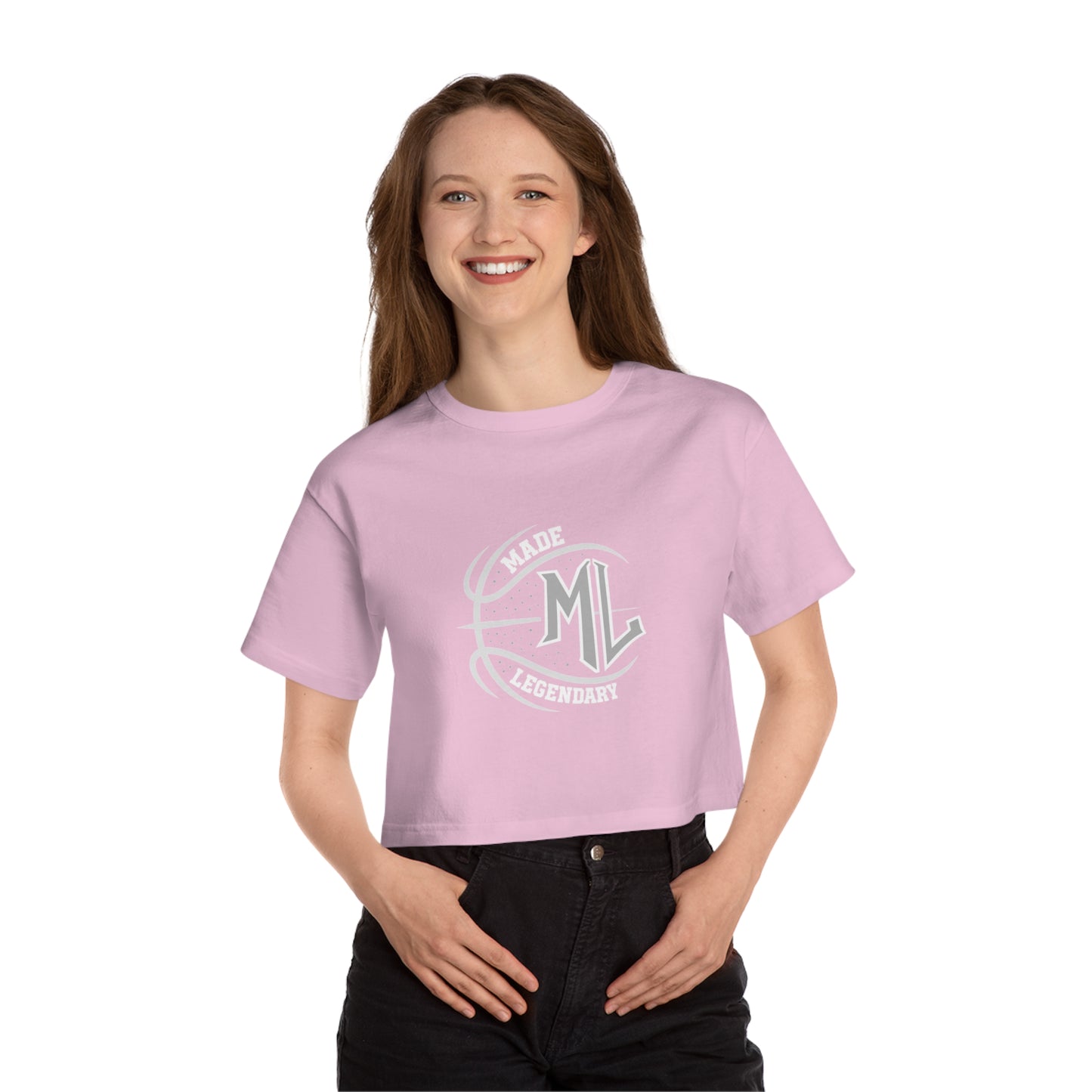 Legendary Cropped T-Shirt - Black