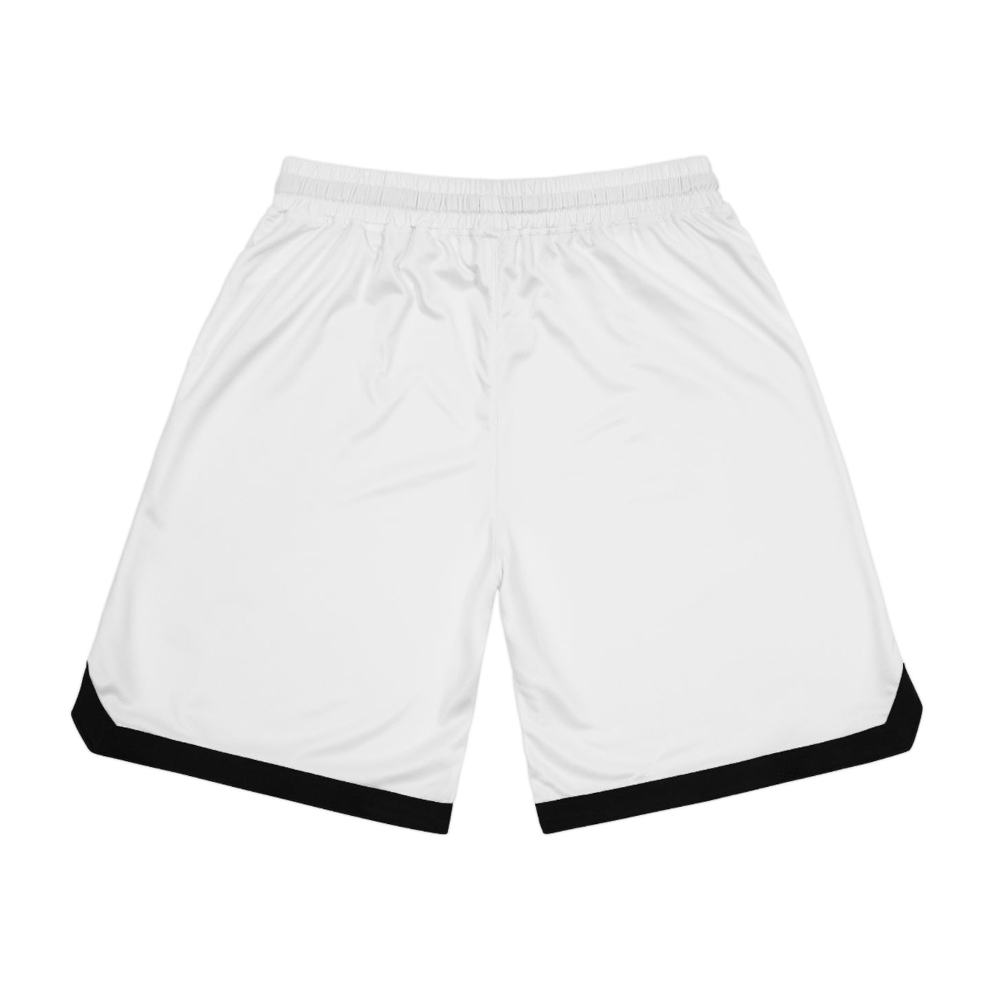 Legendary Men's Basketball Ribbed Shorts - White