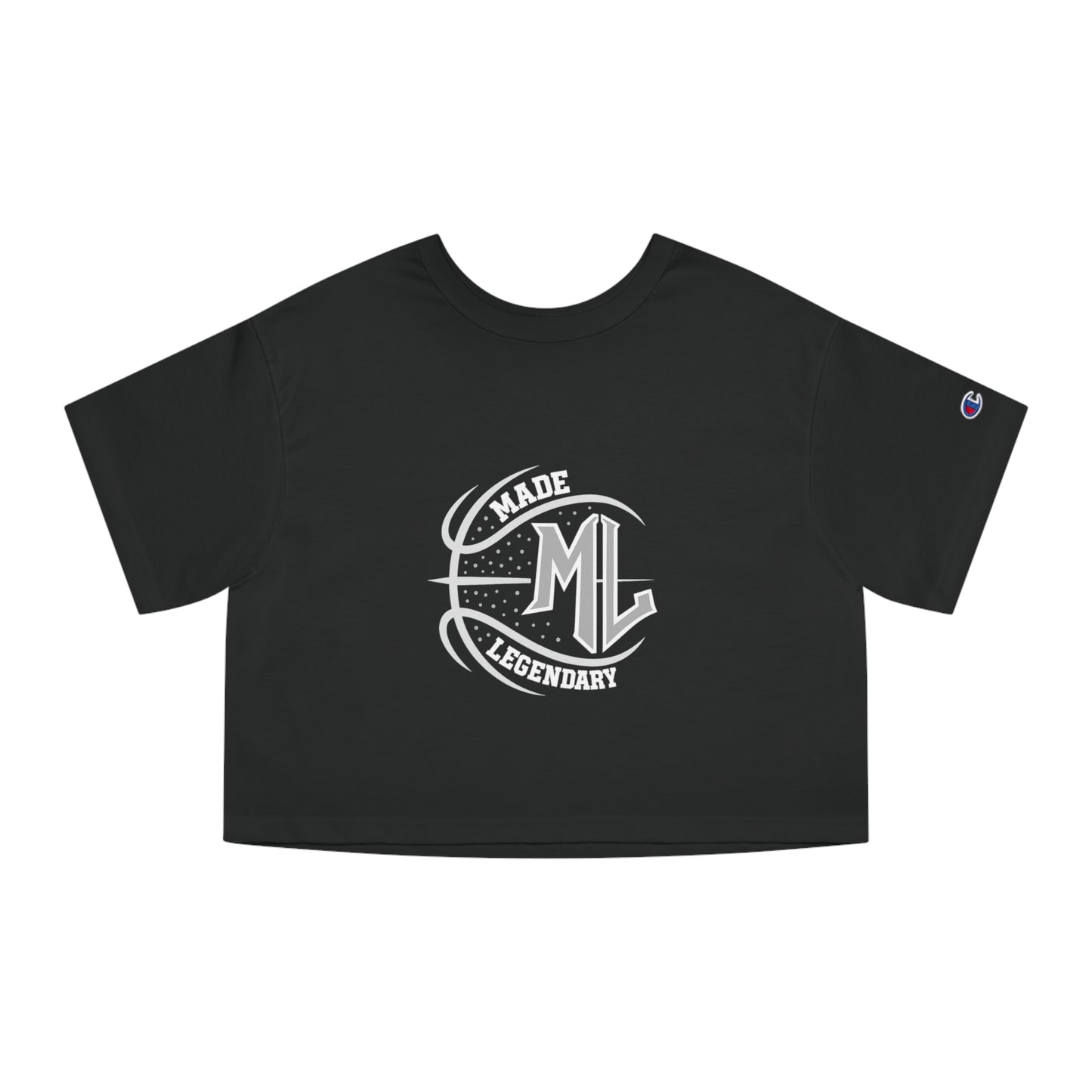 Legendary Cropped T-Shirt - Black